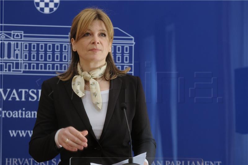 Konferencija za medije Karoline Vidović Krišto