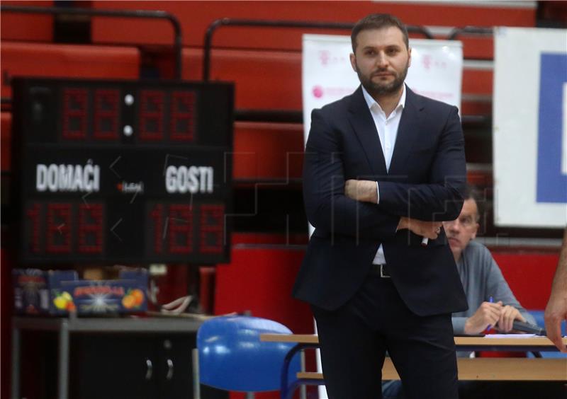 Utakmica 33. kola prvenstva Hrvatske za košarkaše Cibona - Alkar