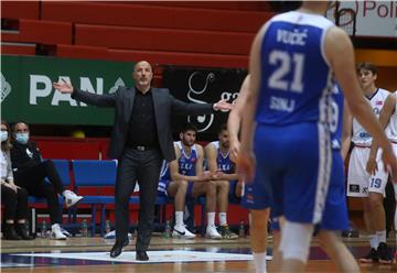 Utakmica 33. kola prvenstva Hrvatske za košarkaše Cibona - Alkar