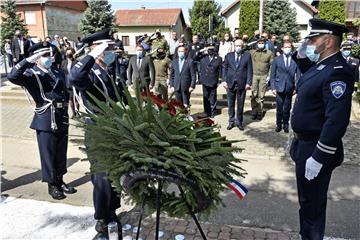 30. obljetnica pogibije 12. redarstvenika u Borovu