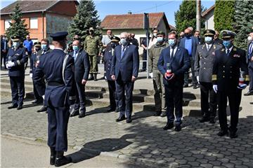 30. obljetnica pogibije 12. redarstvenika u Borovu