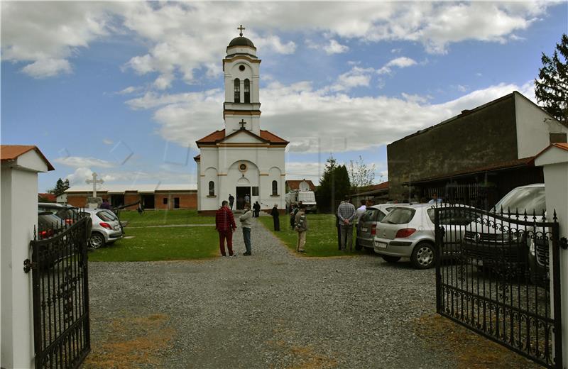 Okučani: Liturgija u povodu Uskrsa po julijanskom kalendaru