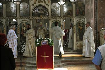 Okučani: Liturgija u povodu Uskrsa po julijanskom kalendaru