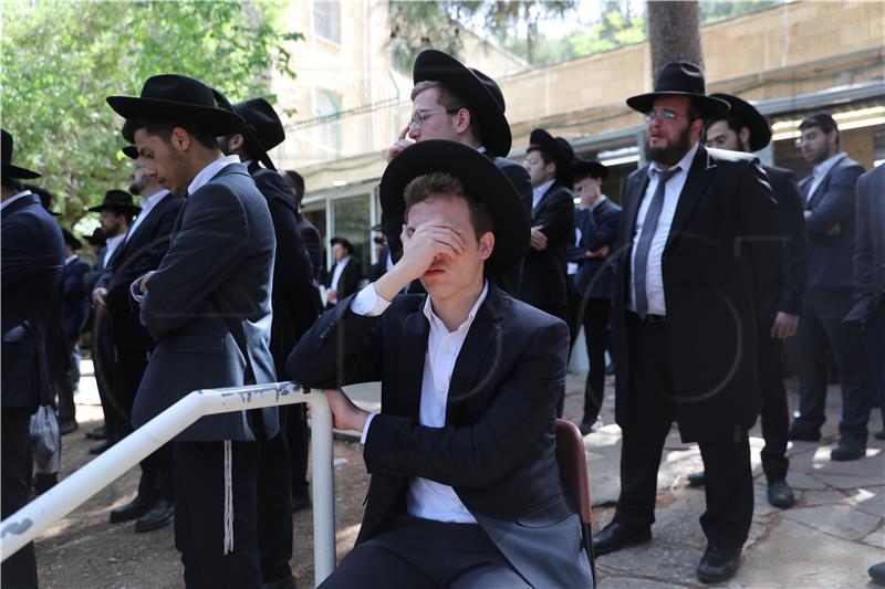 ISRAEL RELIGION LAG BAOMER STAMPEDE FUNERAL