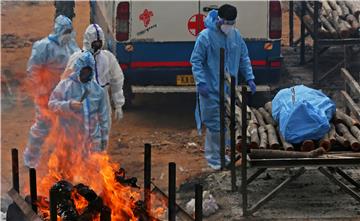 INDIA CORONAVIRUS PANDEMIC COVID19 FUNERALS