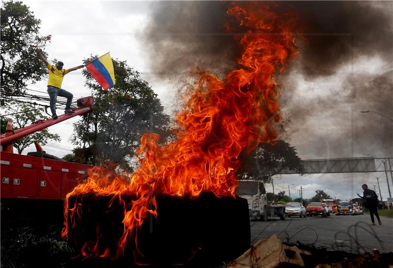 COLOMBIA PROTEST ECONOMIC POLICIES