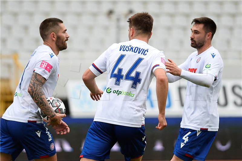 Prva HNL: Hajduk - Dinamo 1-1