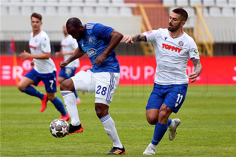 Zaostala utakmica 22. kola Prve HNL Hajduk - Dinamo                            