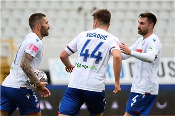 Zaostala utakmica 22. kola Prve HNL Hajduk - Dinamo                            