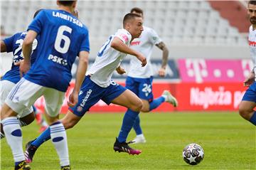 Zaostala utakmica 22. kola Prve HNL Hajduk - Dinamo                            