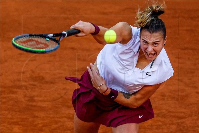 ATP/WTA Madrid: Sabalenka posljednja polufinalistica