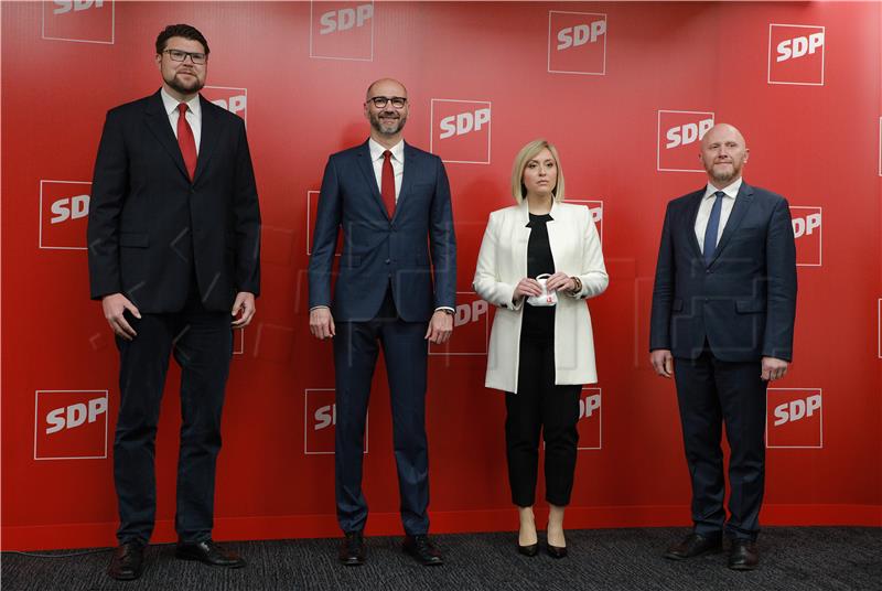 Joško Klisović u središnjici SDP-a predstavio svoj izborni program