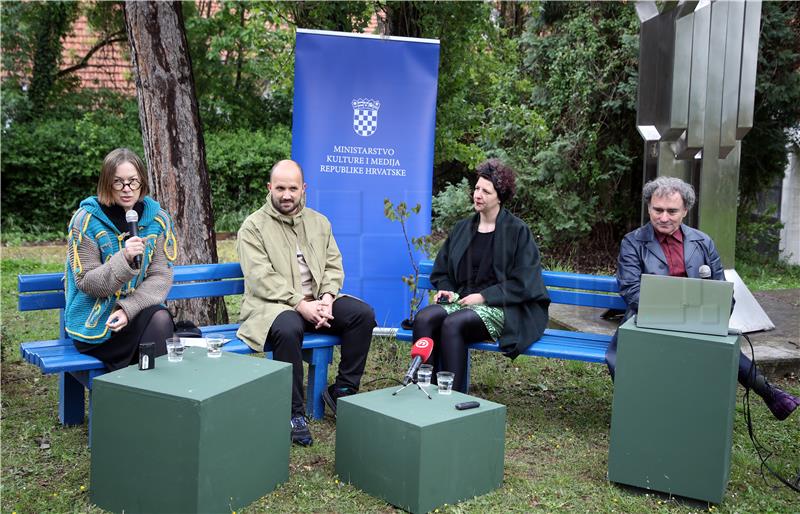 Press povodom predstavljanja Hrvatskog paviljona na 17. Venecijanskom bijenalu