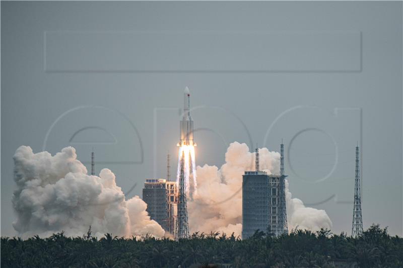 Kina kaže da je malo vjerojatno da ostaci njezine rakete uzrokuju ikakvu štetu