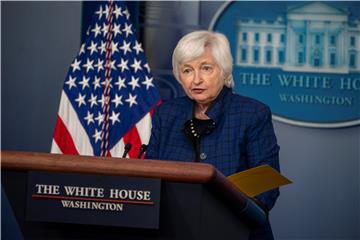 USA WHITE HOUSE PSAKI YELLEN PRESS