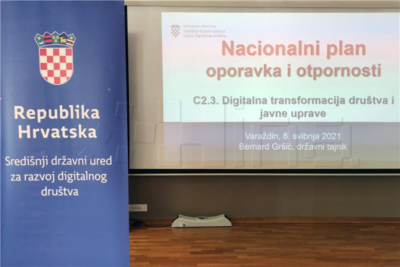 Varaždin: Predstavljen NPOO - provedba digitalne tranzicije