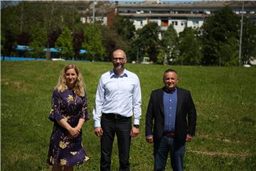 Konferencija za medije kandidata za gradonačelnika Zagreba Joška Klisovića