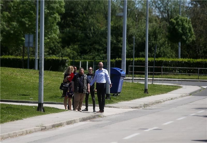 Konferencija za medije kandidata za gradonačelnika Zagreba Joška Klisovića