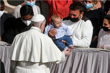 VATICAN POPE GENERAL AUDIENCE