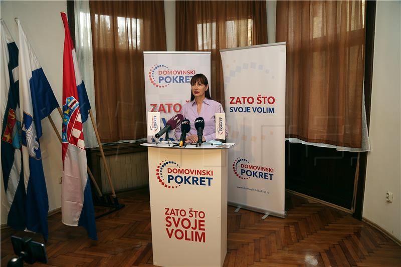 Tiskovna konferencija Vesne Vučemilović