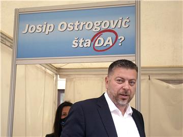 Rijeka: Tiskovna konferencija Josipa Ostrogovića (HDZ)