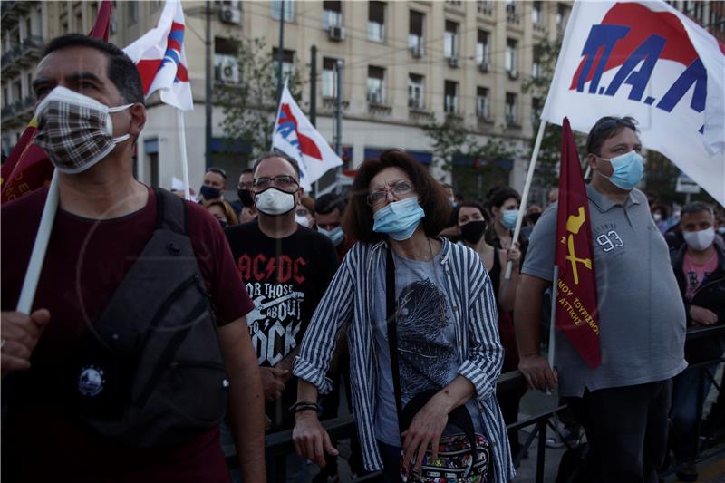 GREECE PROTEST