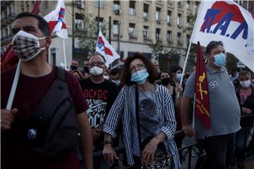 GREECE PROTEST