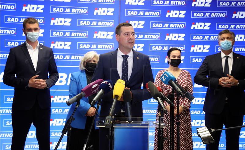 Tiskovna konferencija HDZ-a