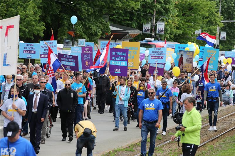 Walk for Life held in Osijek