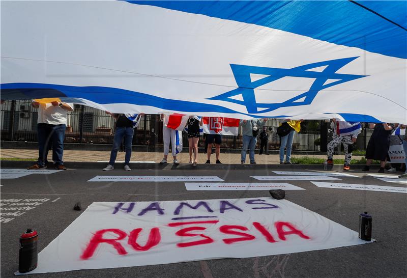 UKRAINE RUSSIA ISRAEL RALLY