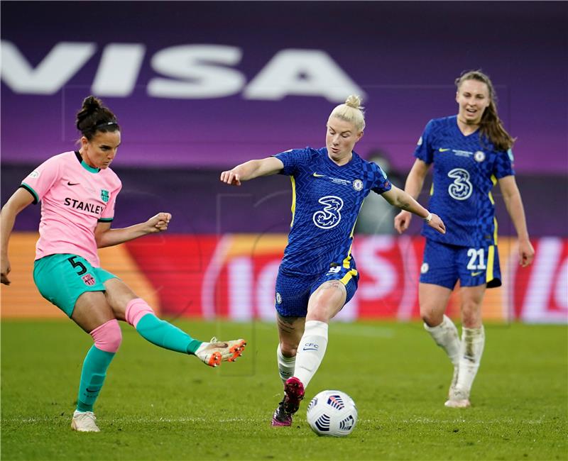 SWEDEN SOCCER WOMEN'S UEFA CHAMPIONS LEAGUE FINAL