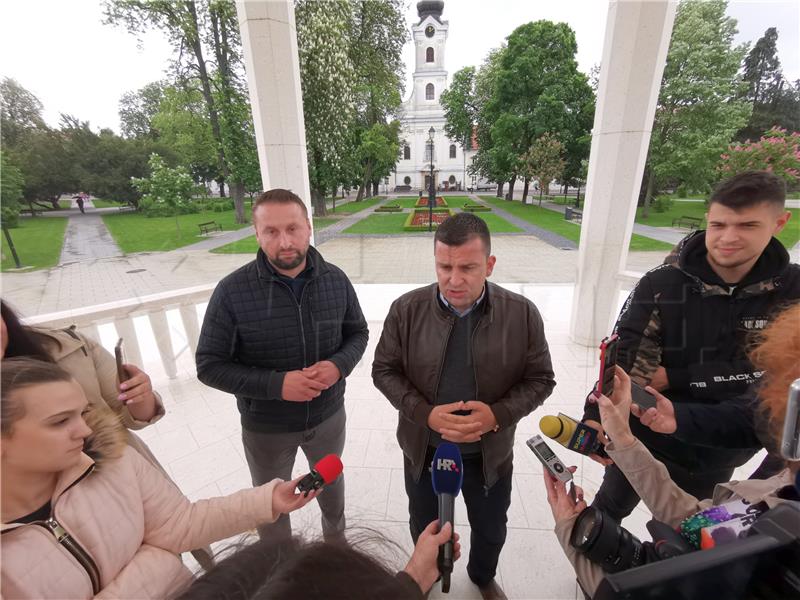 Bjelovar: Konferencija za medije Darija Hrebaka