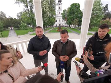 Bjelovar: Konferencija za medije Darija Hrebaka