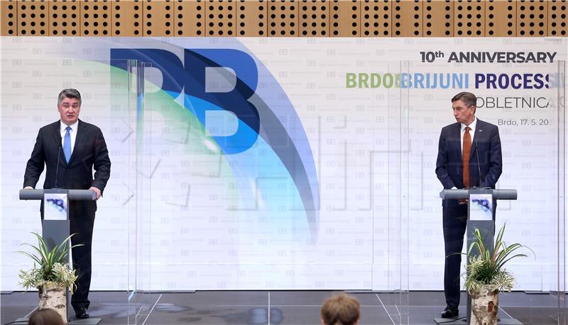 Brdo-Brijuni Process: Borders left out of joint compromise statement