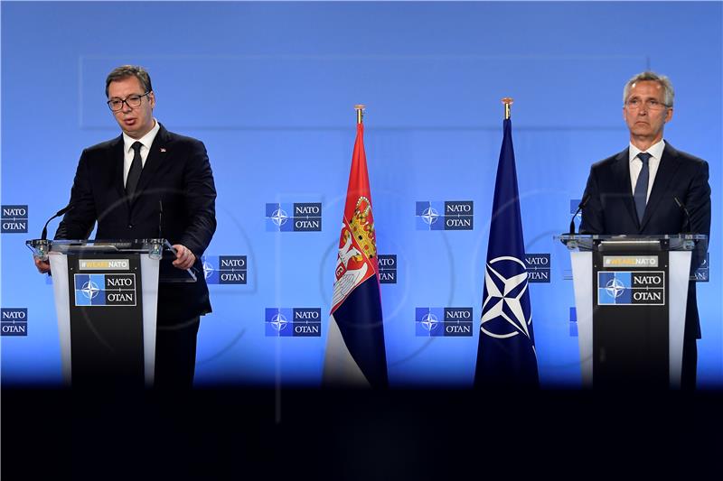 BELGIUM SERBIA NATO DIPLOMACY