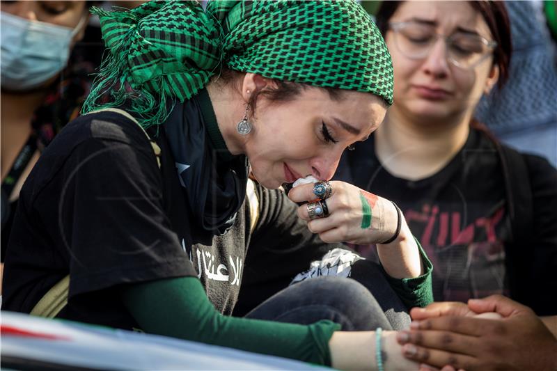 USA ISRAEL PALESTINIAN PROTEST