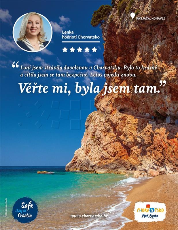 "Trust me I've been there" campaign invites guests to spend vacation in Croatia