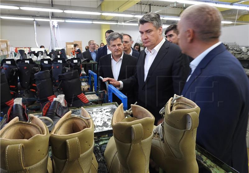 Milanović posjetio tri međimurske tvrtke iz obrambene industrije