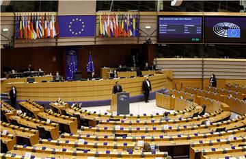 BELGIUM EU PARLIAMENT PLENARY SESSION