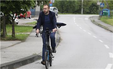 Konferencija za medije gradonačelničkog kandidata Tomislava Tomaševića