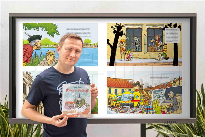 Sales of picture book to help reconstruction of quake-damaged Petrinja school