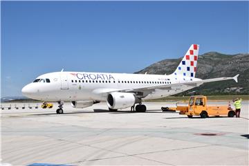 Zrakoplov Croatia Airlinesa iz Frankfurta sletio u Zračnu luku Dubrovnik