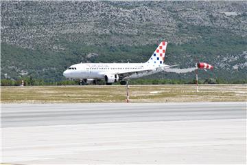 Zrakoplov Croatia Airlinesa iz Frankfurta sletio u Zračnu luku Dubrovnik