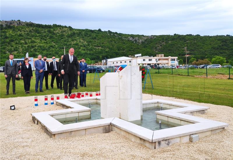 Grlić Radman u Stocu nazočio obilježavanju 76. godišnjice Bleiburške tragedije