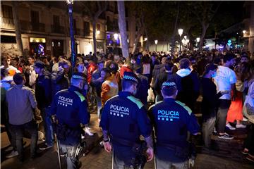 SPAIN PANDEMIC CORONAVIRUS COVID19 REVELERS