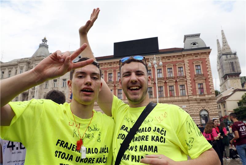 "Norijada" na Trgu bana Jelačića