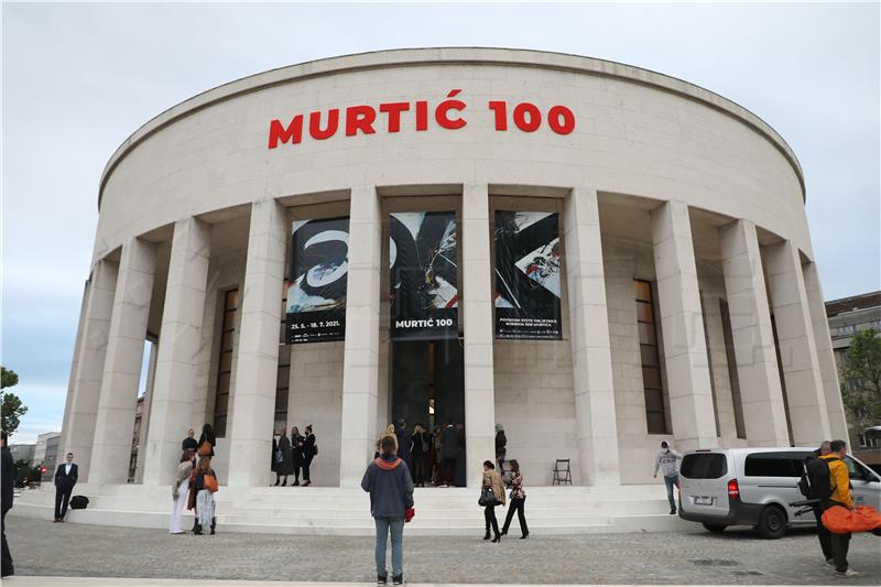 DHLU otvorenje izložbe Ede Murtića "Murtić 100"