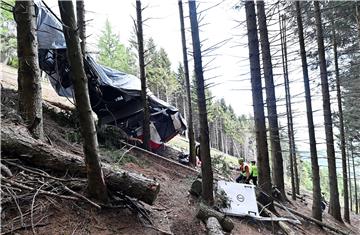 ITALY CABLE CAR ACCIDENT