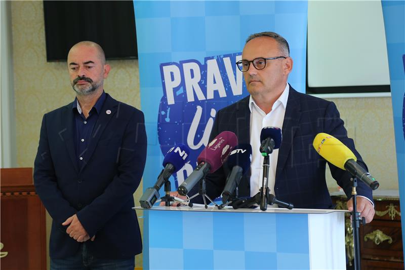 Osijek: Berislav Mlinarević održao konferenciju za medije