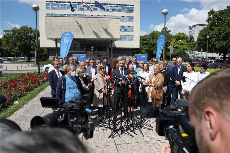 Škoro održao završnu konferenciju za medije prije izborne šutnje